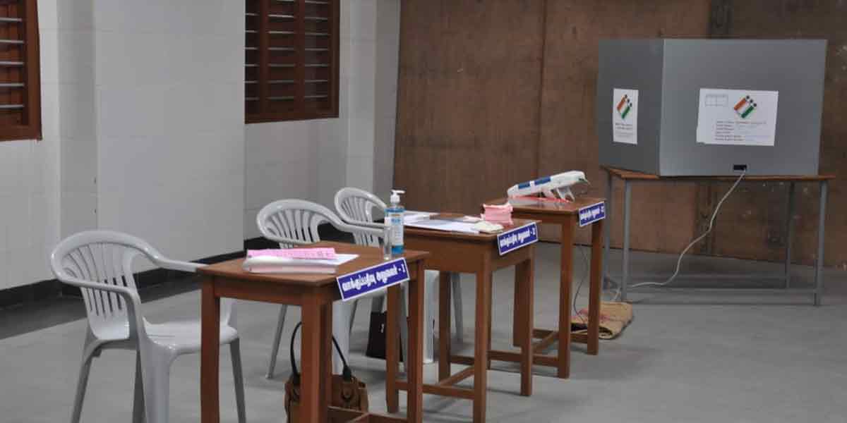 Madurai polling stations ready for polling!