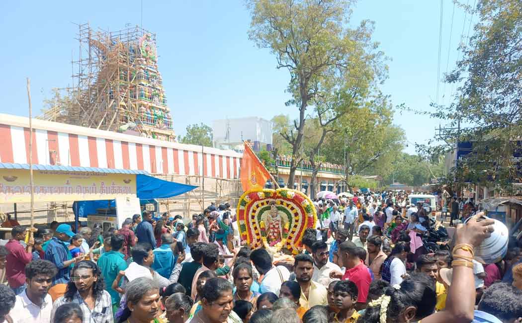 50 thousand devotees visit Vayalur Subramaniam Swamy temple Thaipusam