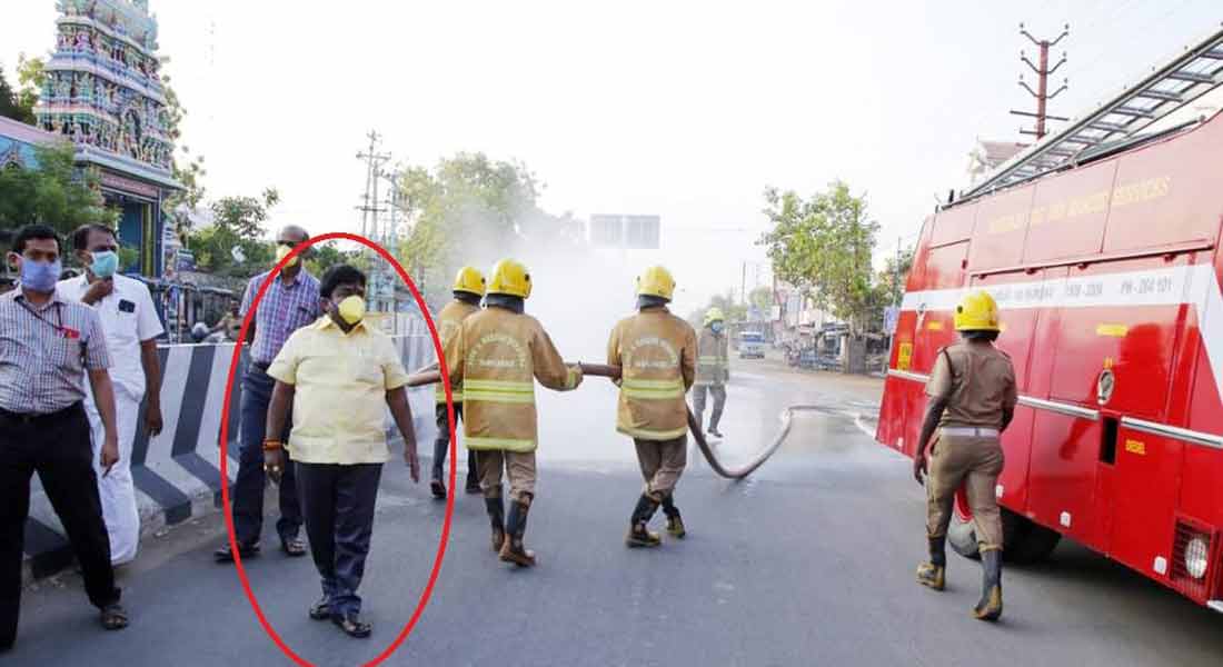 corona effect;Satur MLA comes to road
