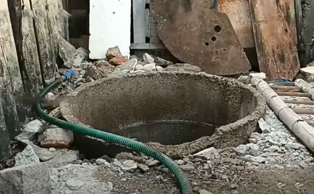 sewage well two person incident police investigation