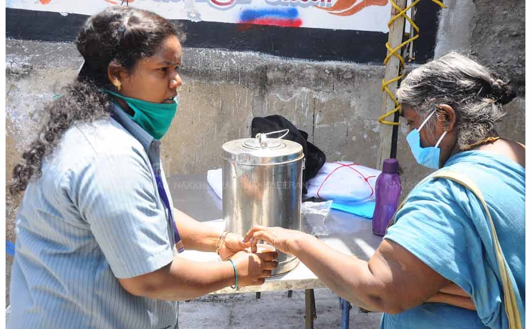 Special camps for corona affected places