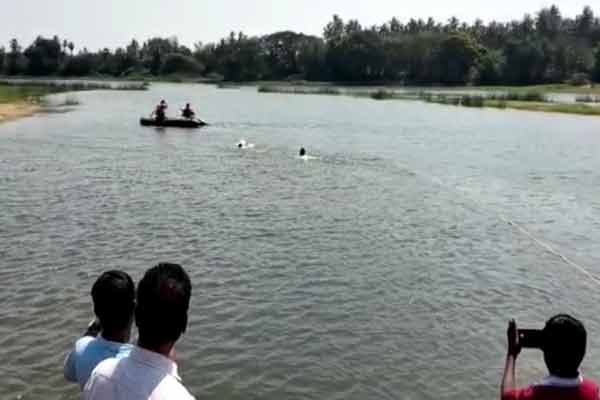 disaster management rescue demo in puducherry