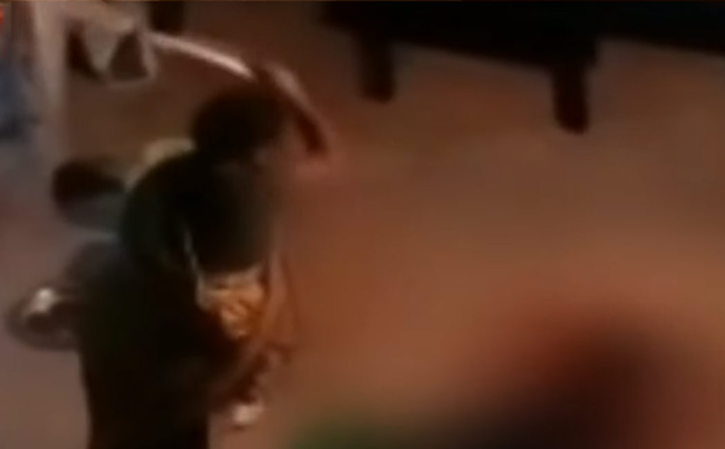 woman brutally attacked a handicapped