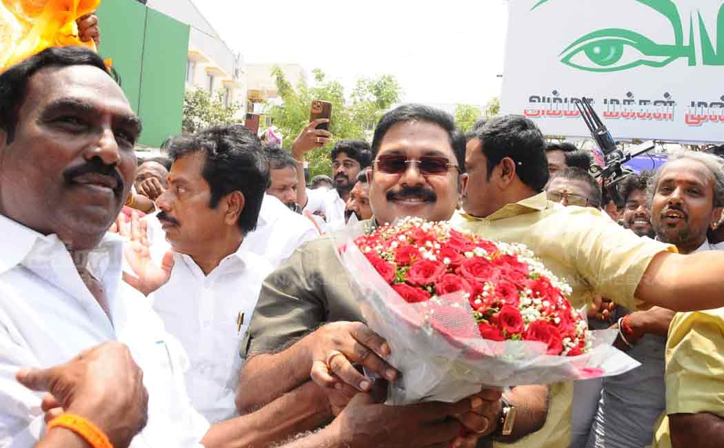 ttv dinakaran ammk party sixth year anniversary celebration in chennai