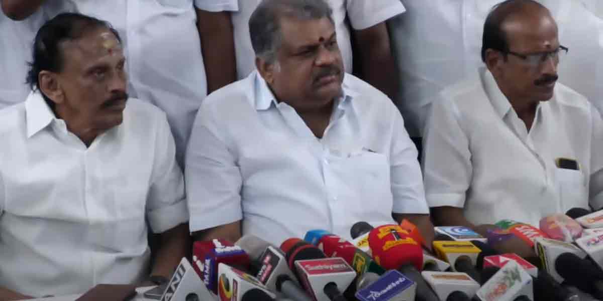 '' There is nothing to say in this ... DMK alliance parties are scared '' - GK Vasan interview!