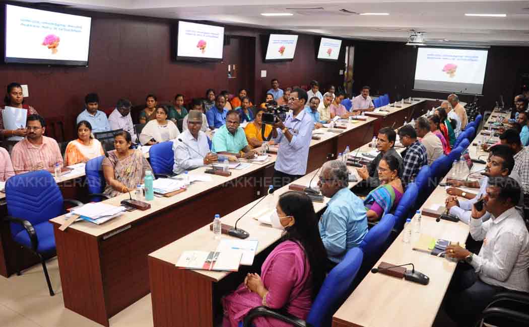 dairy minister mano thangaraj department meeting