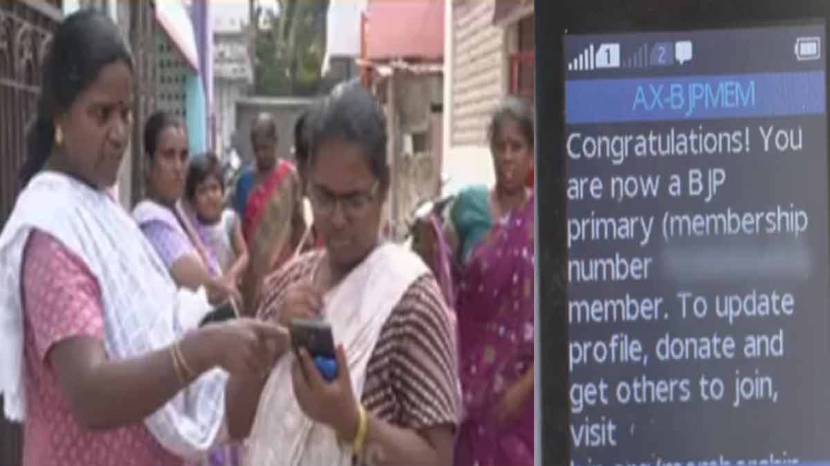 Diwali gift scam - Public shocked as he was included in BJP