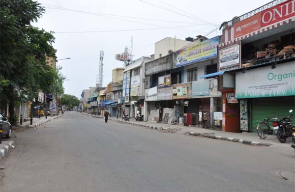 chennai full lockdown - Thirumangalam, Anna Nagar - Pictures