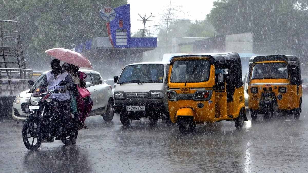 Heavy rain warning in 5 districts today