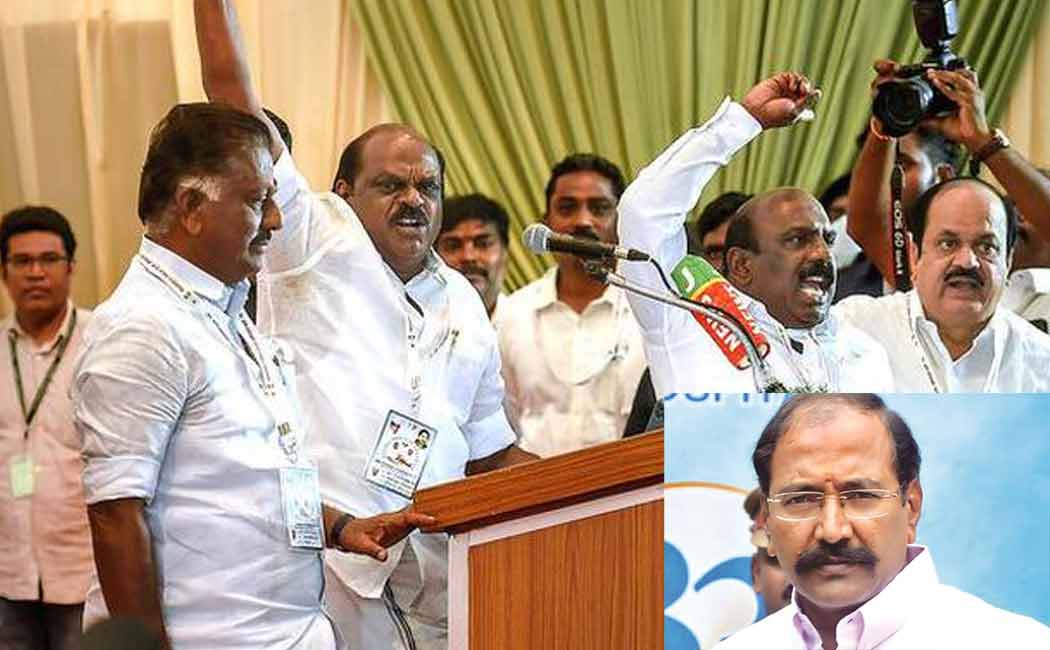 "Vaidhyalingam tried to beat..." Thangamani explained what happened in the discussion about the general committee