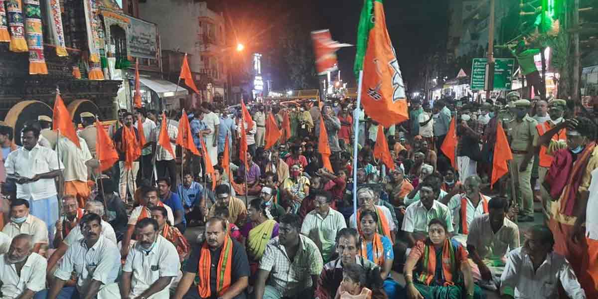 Chidambaram Natarajar temple chariot festival allowed!