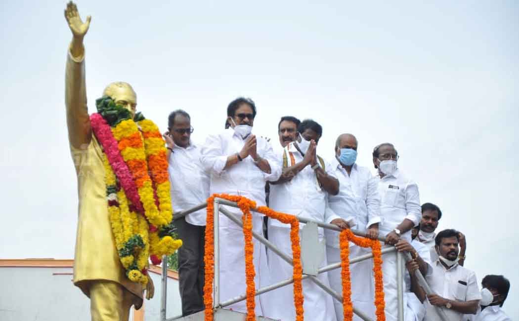 Former Prime Minister Rajiv Gandhi's birthday celebration