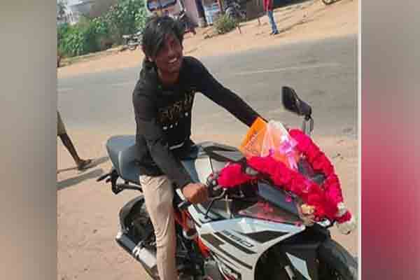 Expensive new bike that took the life of a student!