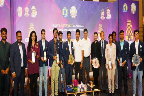 Chennai Grand Masters Chess Tournament Greetings from CM MK Stalin