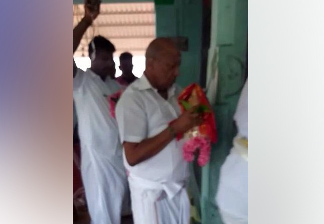 Yagya performed by Vaikuntarajan at Kalabhairava temple!