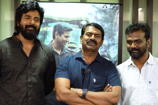 seeman about sivakarthikeyan amaran