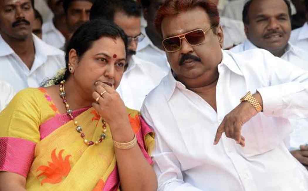 "God has taken away the one who saw Vijayakanth and said 'That's it'" - Premalatha