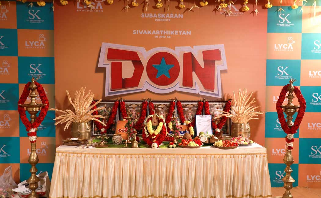 Don movie shooting inauguration photos