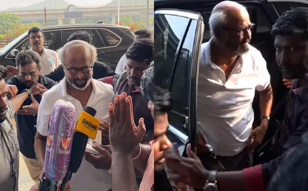 Rajini went to Hyderabad for jailer shooting