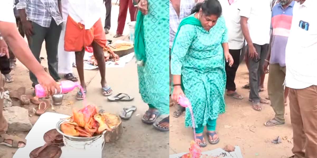 Selling broiler chicken dyed as country chicken; 22 kg of meat recover