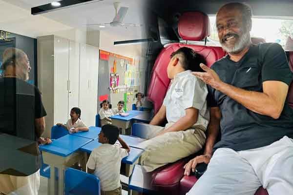 rajini grand son news