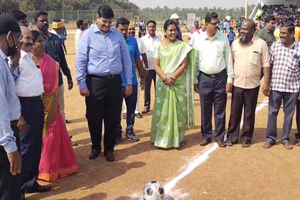 tamil nadu chief minister cup sports game in karur district