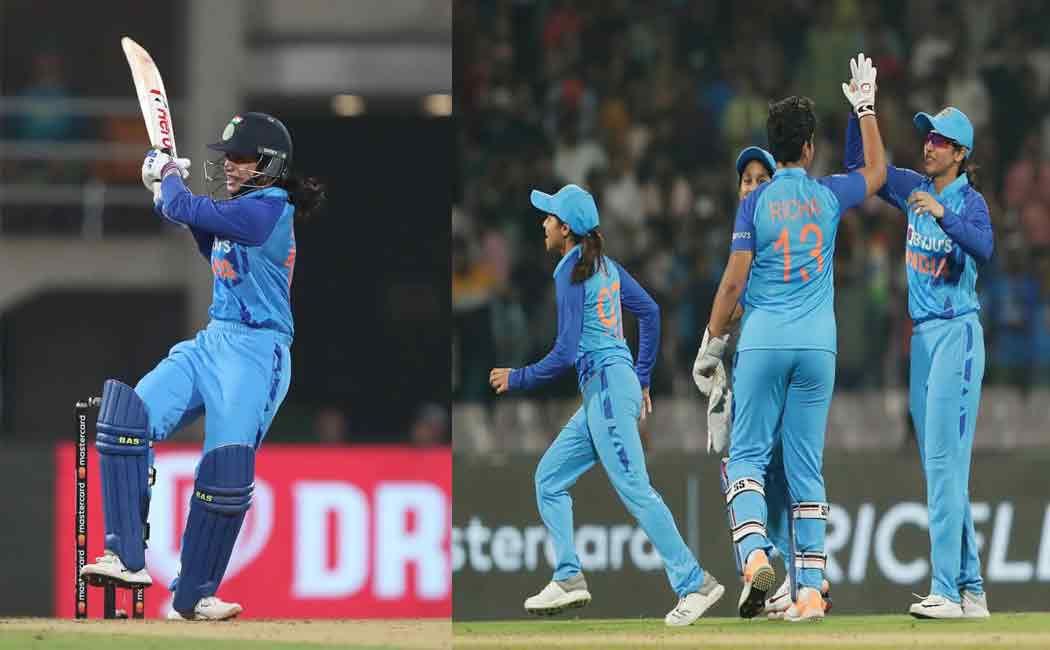 T20 with Australia; Indian women's stunning win in Super Over