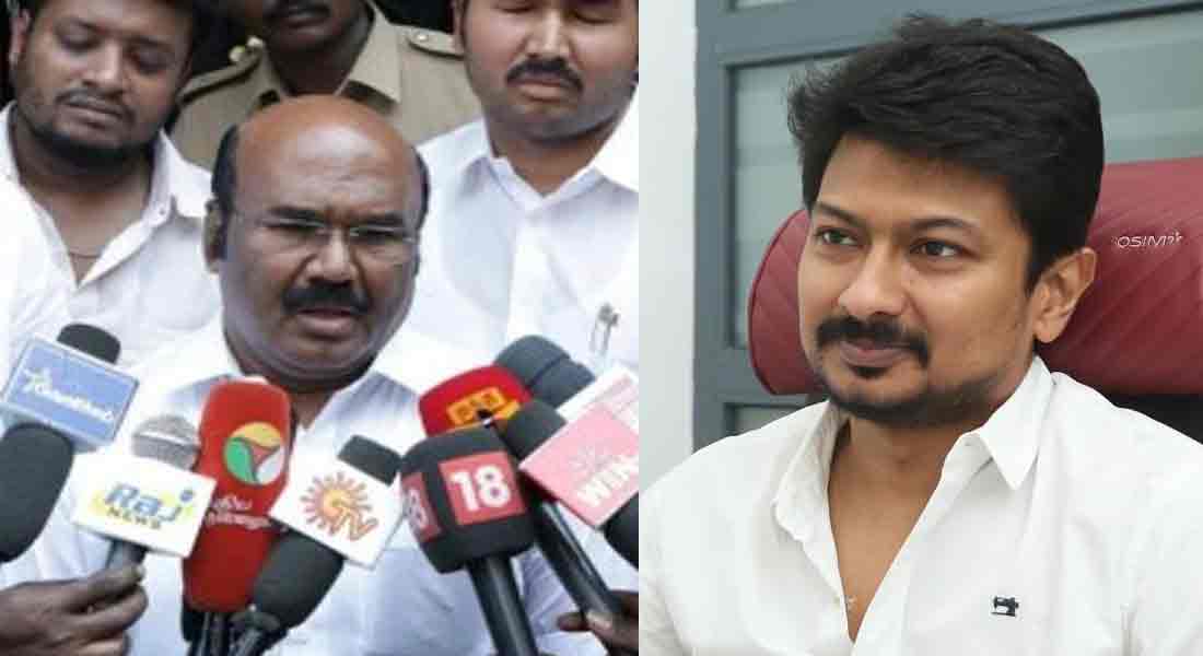 'Generation is a playboy' - Minister Jayakumar's reply to Udayanithi