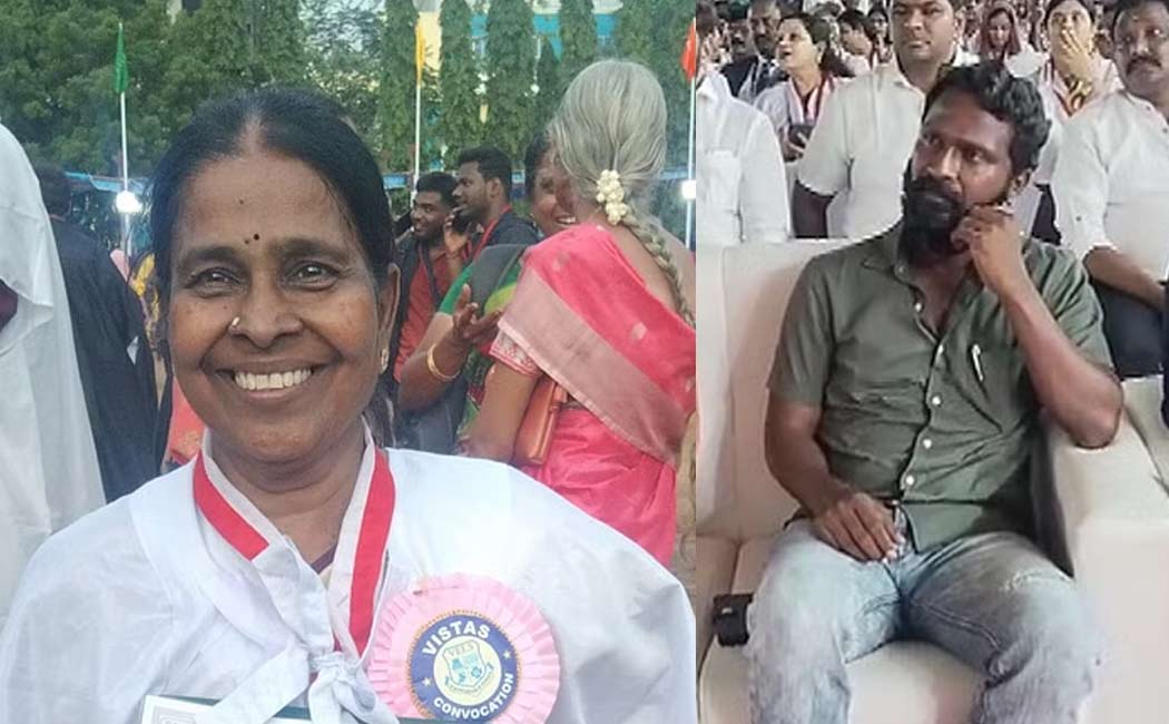 vetrimaaran mother got phd
