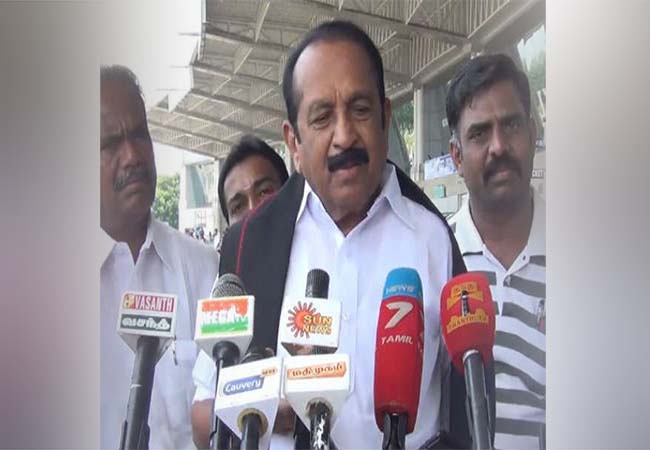 salem district mdmk party vaiko press meet