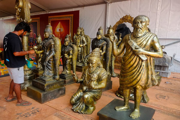 International Muthamil Murugan Conference; Ministers who visited the works