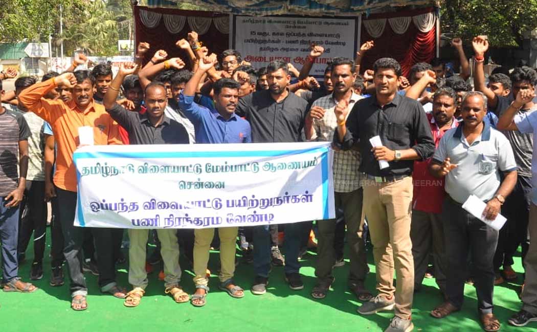 The game instructors involved in the demonstration