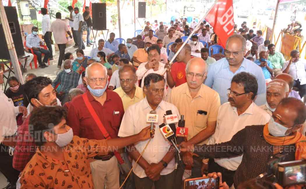 Co-operative Bank Employees' Association involved in the Tarna struggle