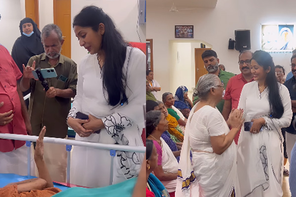 navya nair helped charity people with his saree sold