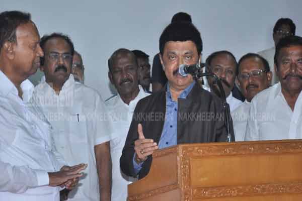 cM MK Stalin answer Wait and see hint for Cabinet reshuffle