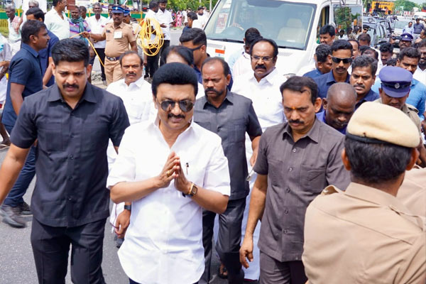 Chief Minister Stalin who sensitized the dmk members