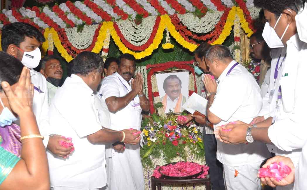 First memorial day of H. Vasanthakumar