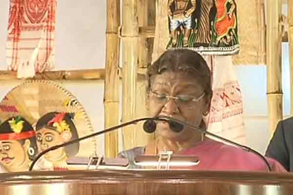 president murmu talks about pride tribal women jharkhand meeting