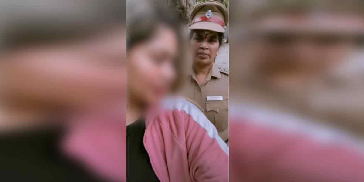 Insta reel with daughter... Inspector in trouble