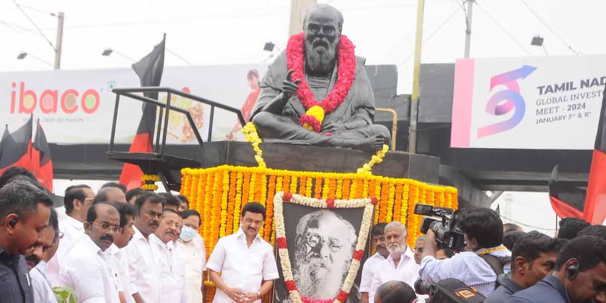 Chief Minister M. K. Stalin's interview for Periyar's portrait