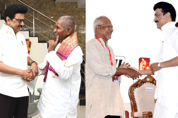 mk stalin birthday wishes to ilaiyaraaja and maniratnam