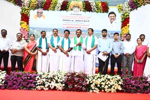 cm stalin who launched the Athikadavu Avinashi scheme