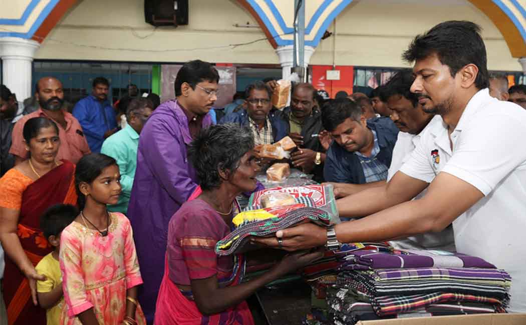 Dy CM Udayanidhi Stalin inspection for Rain flood rehabilitation works