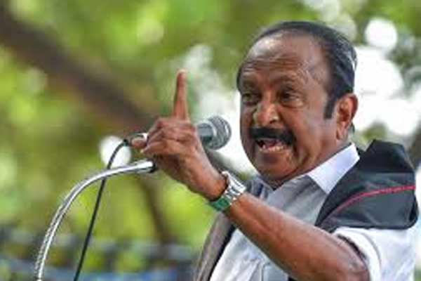 Vaiko support Kamala for language issue