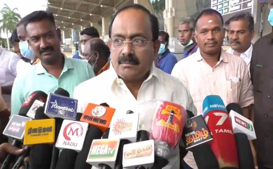 "The central government is deceiving the Tamil Nadu government"- Minister Chakrapani alleges