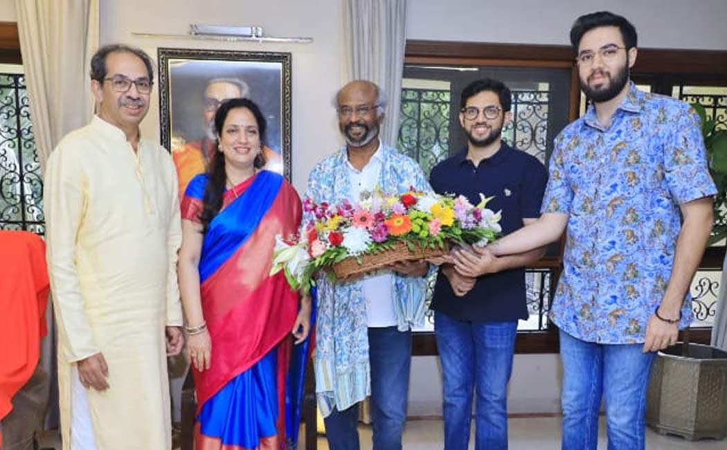 Rajinikanth's meets Uddhav Thackeray