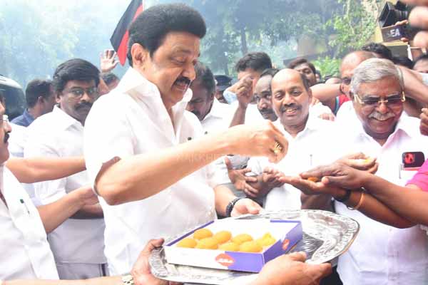 The sun can never be hidden Chief Minister M.K. Stalin