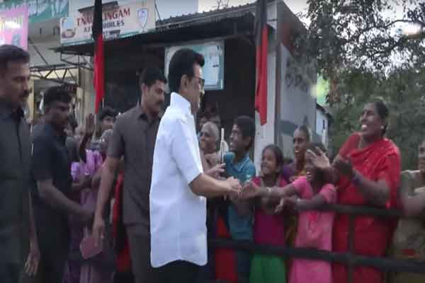 CM MK Stalin grand road show in Madurai