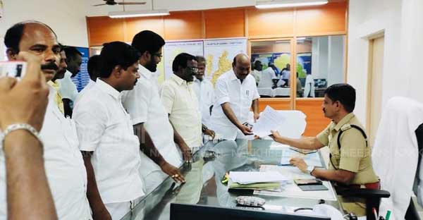 DMK complains in police