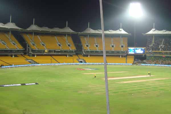 Bomb threat to Chennai's Chepauk stadium